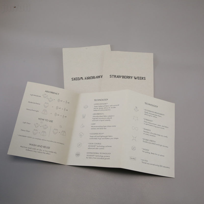 Printing Folded Custom Mini Booklet Products Guidelines Print Instruction Booklet