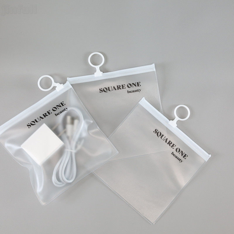 Multi-size Clear Resealable Plastic Bags for packaging items such as jewelry data cables