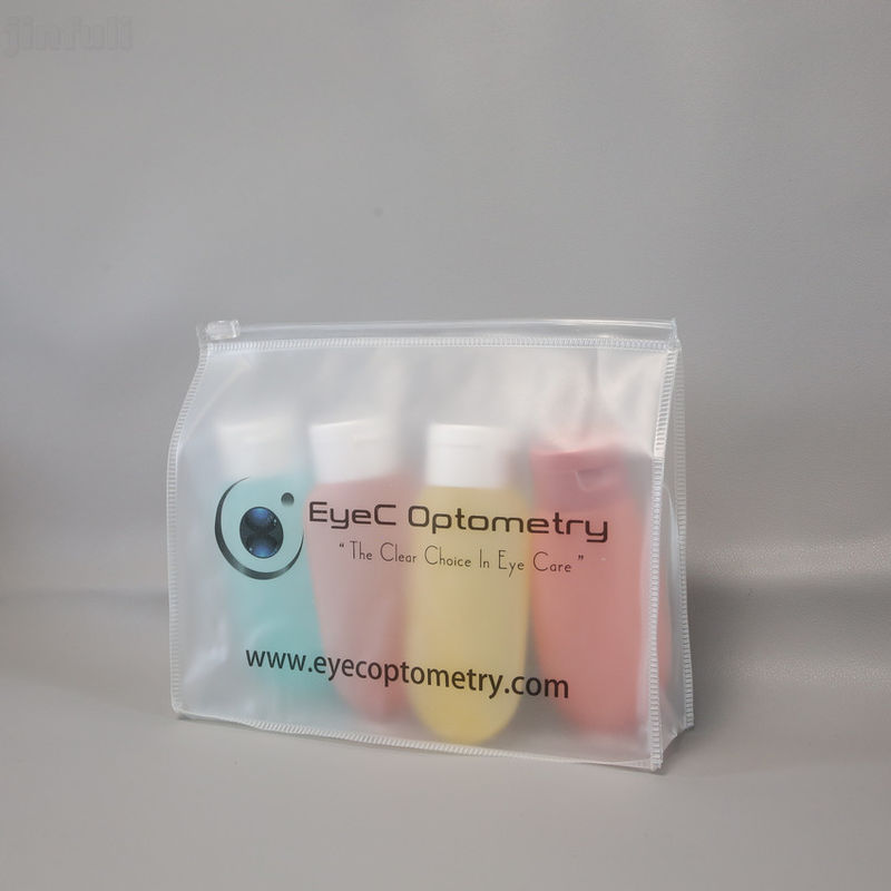 Sac en plastique cosmétique compact pour un rangement minimaliste et sans encombrement