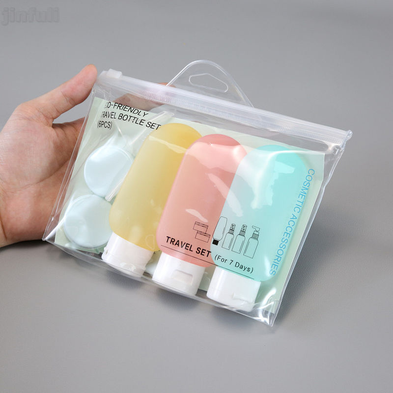 Customized Color Cosmetic Plastic Bag for Household and Personal Care Products