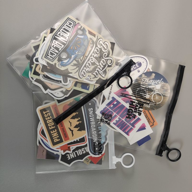 Lightweight and Portable PVC Zipper Bags for Easy Carrying and Storage of Your Collection
