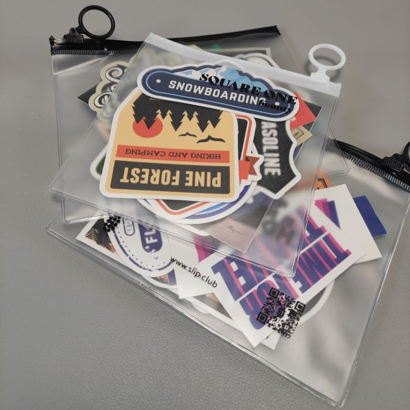 Lightweight and Portable PVC Zipper Bags for Easy Carrying and Storage of Your Collection