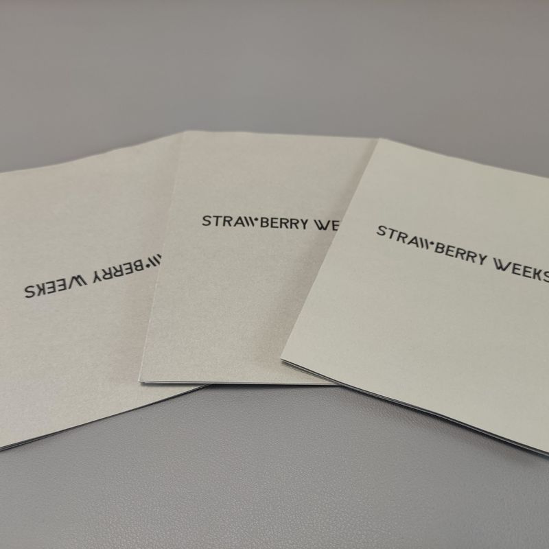 Customizable Folded Paper Product Manuals Full Color Printing