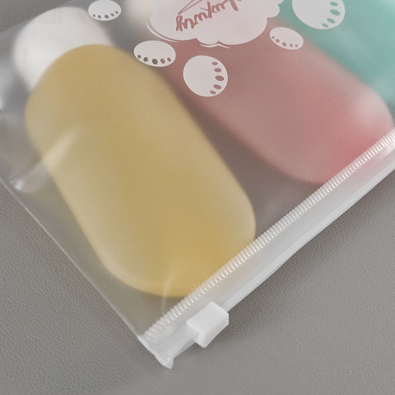 Offset Printing Cosmetic Plastic Bag for Branding and Product Display