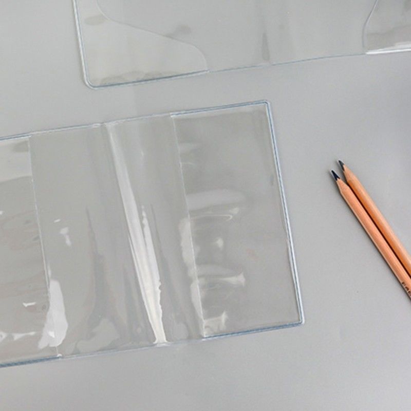 PVC Transparent Protective Sleeve For A6 A5 Notebook Journals Planner Book Diary Cover